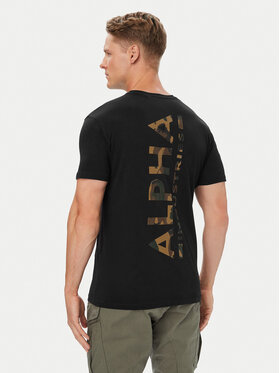 Alpha Industries Alpha Industries T-särk Backprint 128507CP Must Regular Fit