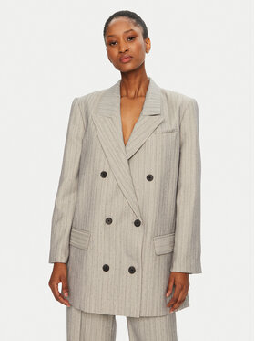 Munthe Munthe Marynarka 244151224410 Szary Regular Fit