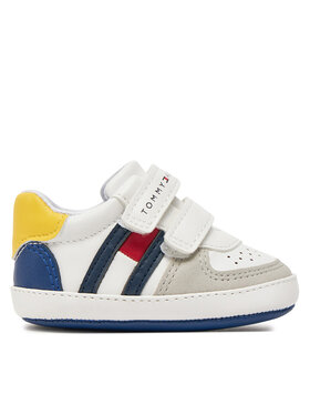 Tommy Hilfiger Tommy Hilfiger Sneakers Flag Low Sneaker T0B9-33830-1755 Bianco