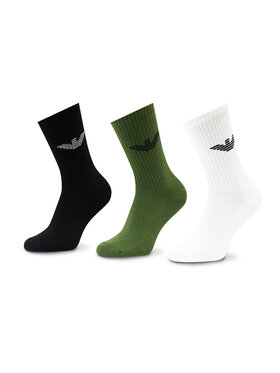 Emporio Armani Emporio Armani 3er-Set hohe Herrensocken 303133 2F301 98610 Bunt