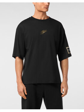Plein Sport Plein Sport T-Shirt 24101 Czarny Regular Fit