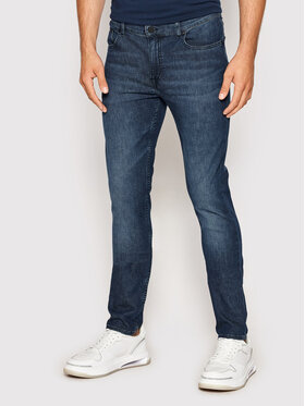 KARL LAGERFELD KARL LAGERFELD Jeansy 265801 521833 Granatowy Slim Fit