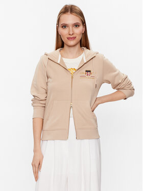 Gant Gant Суитшърт Archive Shield 4204689 Бежов Regular Fit