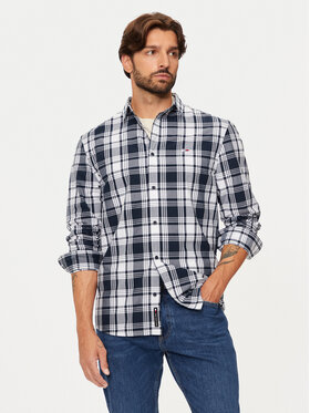Tommy Jeans Tommy Jeans Košile DM0DM19655 Tmavomodrá Regular Fit