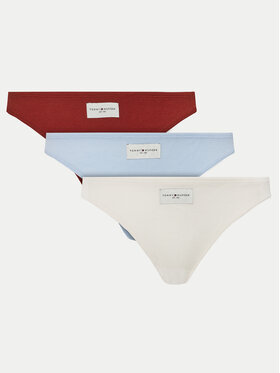 Tommy Hilfiger Tommy Hilfiger Komplet 3 par stringów UW0UW05189 Kolorowy