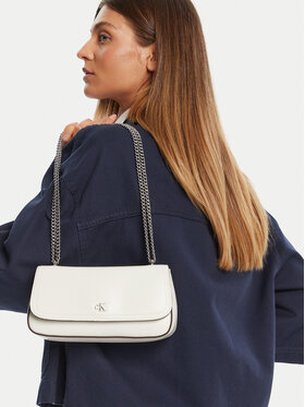 Calvin Klein Calvin Klein Soma Ck Convertible Chain Small Bag LV04F3172G Balts