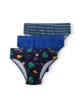 MINOTI MINOTI Komplet 3 par slipów 19brief3 Niebieski