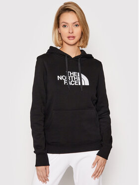 The North Face The North Face Džemperis ar kapuci Drew Peak Pull NF0A55EC Melns Regular Fit