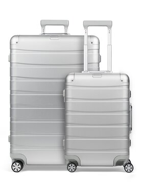 Redolz Redolz Komplet walizek 332947 Srebrny