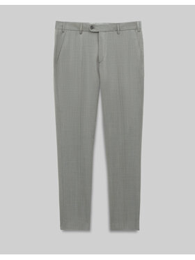 Borgio Borgio Spodnie garniturowe zignago Zielony Slim Fit