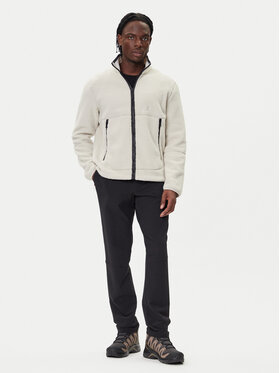 Jack Wolfskin Jack Wolfskin Felpa di pile Stone Lite A64997 Beige Relaxed Fit
