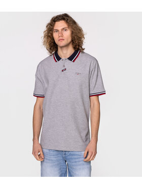 Lee Cooper Lee Cooper Polo FALCON Szary Regular Fit