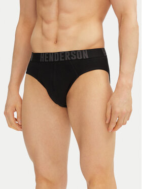 Henderson Henderson Souprava 5 kusů slipů Optic 43186 Černá