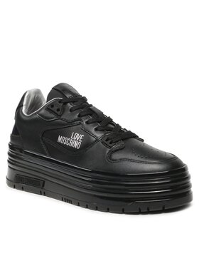 LOVE MOSCHINO LOVE MOSCHINO Sneakersy JA15436G1HIAM00A Čierna