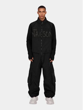 MADE BY SOCIETY MADE BY SOCIETY Kurtka anorak Hanorac AVANTGARDE - H17771 Czarny Basic Fit