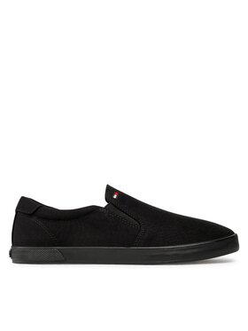 Tommy Hilfiger Tommy Hilfiger Tenisenes Iconic Slip On FM0FM00597 Melns