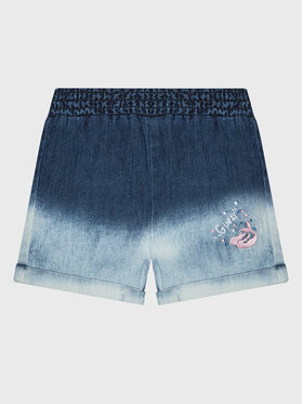 Guess Guess Szorty jeansowe K3GD14 D50Z0 Granatowy Relaxed Fit