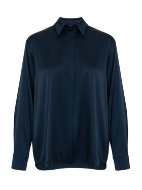 KMX Studio KMX Studio Koszula 502590012 Granatowy Straight Fit