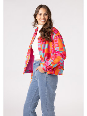 LAURELLA LAURELLA Kurtka damska Laurella 9VA008956 Kolorowy Regular Fit