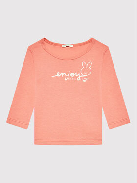 United Colors Of Benetton United Colors Of Benetton Bluză 3I9WMM28A Portocaliu Regular Fit
