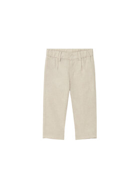 Mayoral Mayoral Текстилни панталони 1517 Бежов Regular Fit
