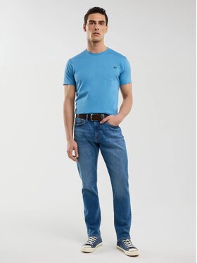 BIG STAR BIG STAR T-Shirt CARBON_402_150 Niebieski Classic Fit