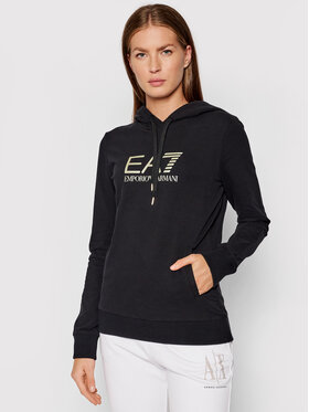 EA7 Emporio Armani EA7 Emporio Armani Mikina 8NTM36 TJCQZ 0200 Černá Regular Fit