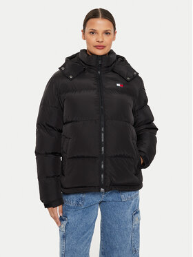 Tommy Jeans Tommy Jeans Pernata jakna Alaska DW0DW18610 Crna Regular Fit
