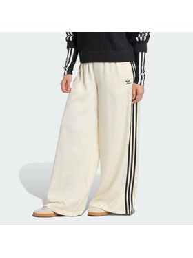 adidas adidas Spodnie dresowe Adicolor Biały Loose Fit
