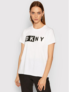 DKNY Sport DKNY Sport Marškinėliai DP8T5894 Balta Regular Fit