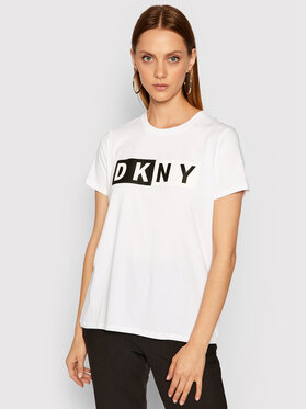 DKNY Sport DKNY Sport Póló DP8T5894 Fehér Regular Fit
