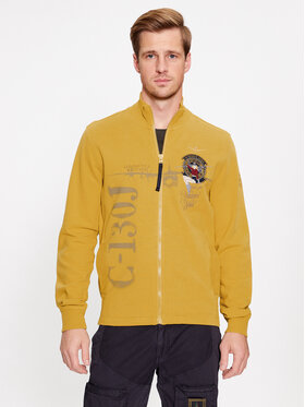 Aeronautica Militare Aeronautica Militare Bluza 232FE1802F511 Żółty Regular Fit