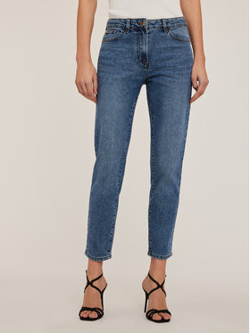 Motivi Motivi Jeansy P526Q103729N004 Turkusowy Slim Fit
