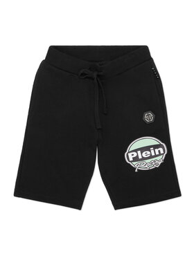 PHILIPP PLEIN PHILIPP PLEIN Pantaloncini 28181 Nero Jogger Fit