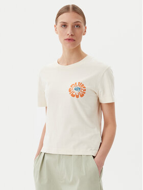 Quiksilver Quiksilver T-shirt EQWZT03181 Bež Relaxed Fit