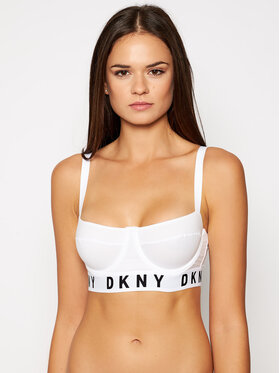 DKNY DKNY Сутиен с банели DK4521 Бял