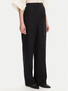 Tommy Hilfiger Tommy Hilfiger Текстилни панталони WW0WW46823 Черен Straight Fit