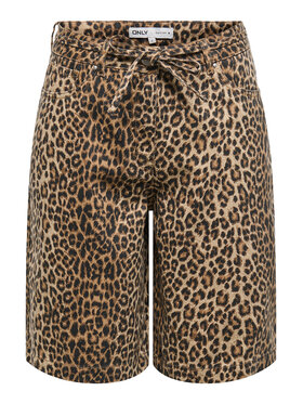 ONLY ONLY Pantaloni scurți de blugi Naomi 15351037 Maro Regular Fit