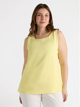 Fiorella Rubino Fiorella Rubino Top D250T000255N018 Giallo Regular Fit