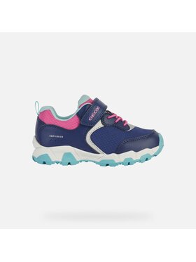 Geox Geox Sneakersy J45HLA 02210 C4002 Niebieski