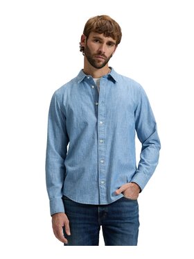 Lee Lee Koszula jeansowa 112376561 Niebieski Regular Fit