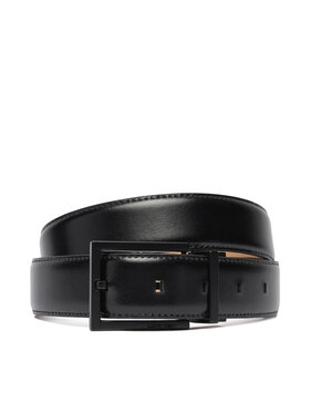 Calvin Klein Calvin Klein Pasek Męski Square Buckle 32Mm Adj LV04D7026G Czarny
