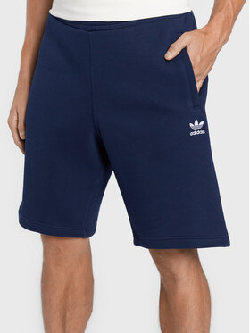 adidas adidas Pantaloni scurți sport adicolor Essentials Trefoil HK0182 Bleumarin Regular Fit