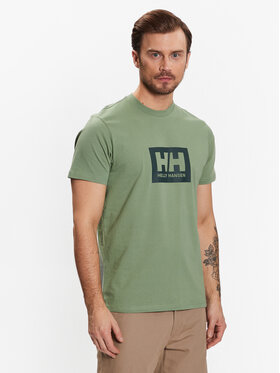 Helly Hansen Helly Hansen T-shirt Box 53285 Zelena Regular Fit