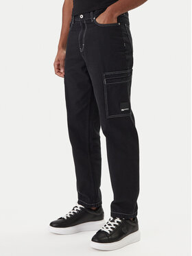 Karl Lagerfeld Jeans Karl Lagerfeld Jeans Jeans hlače B1M10025 Črna Slim Fit