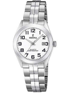 Festina Festina Zegarek F20438/1 Srebrny