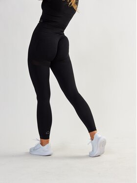 BeShaped BeShaped Legginsy Modelujące - Power Up! Czarny Shaping Fit