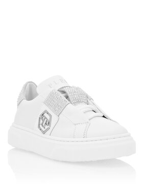 PHILIPP PLEIN PHILIPP PLEIN Sneakersy 1125 Biela