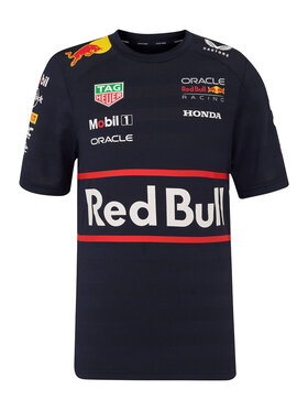 Red Bull Racing Red Bull Racing T-Shirt Team 2025 Granatowy Regular Fit