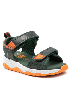 Clarks Clarks Sandały Clowder Print K 261661237 Zielony